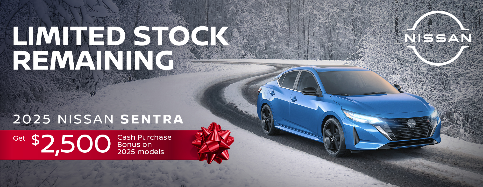 2025 Nissan Sentra Year End Cash Purchase