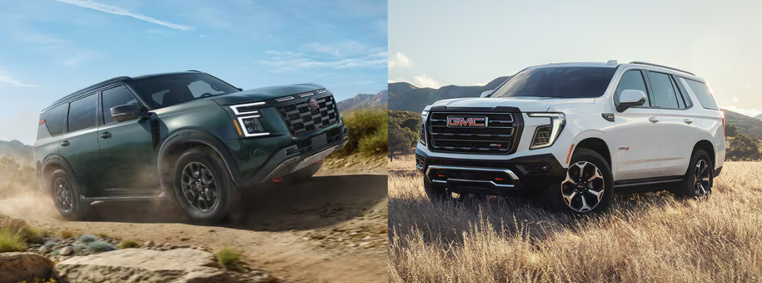 2026 Nissan Armada vs. 2026 GMC Yukon