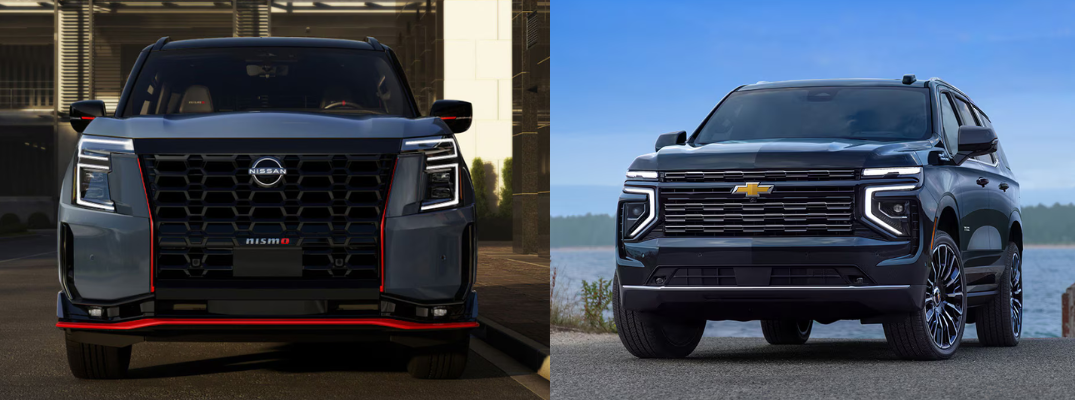 2026 Nissan Armada vs. 2026 Chevrolet Tahoe
