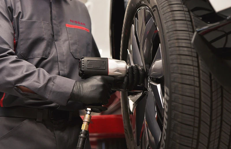 Nissan Tire Rotation Service